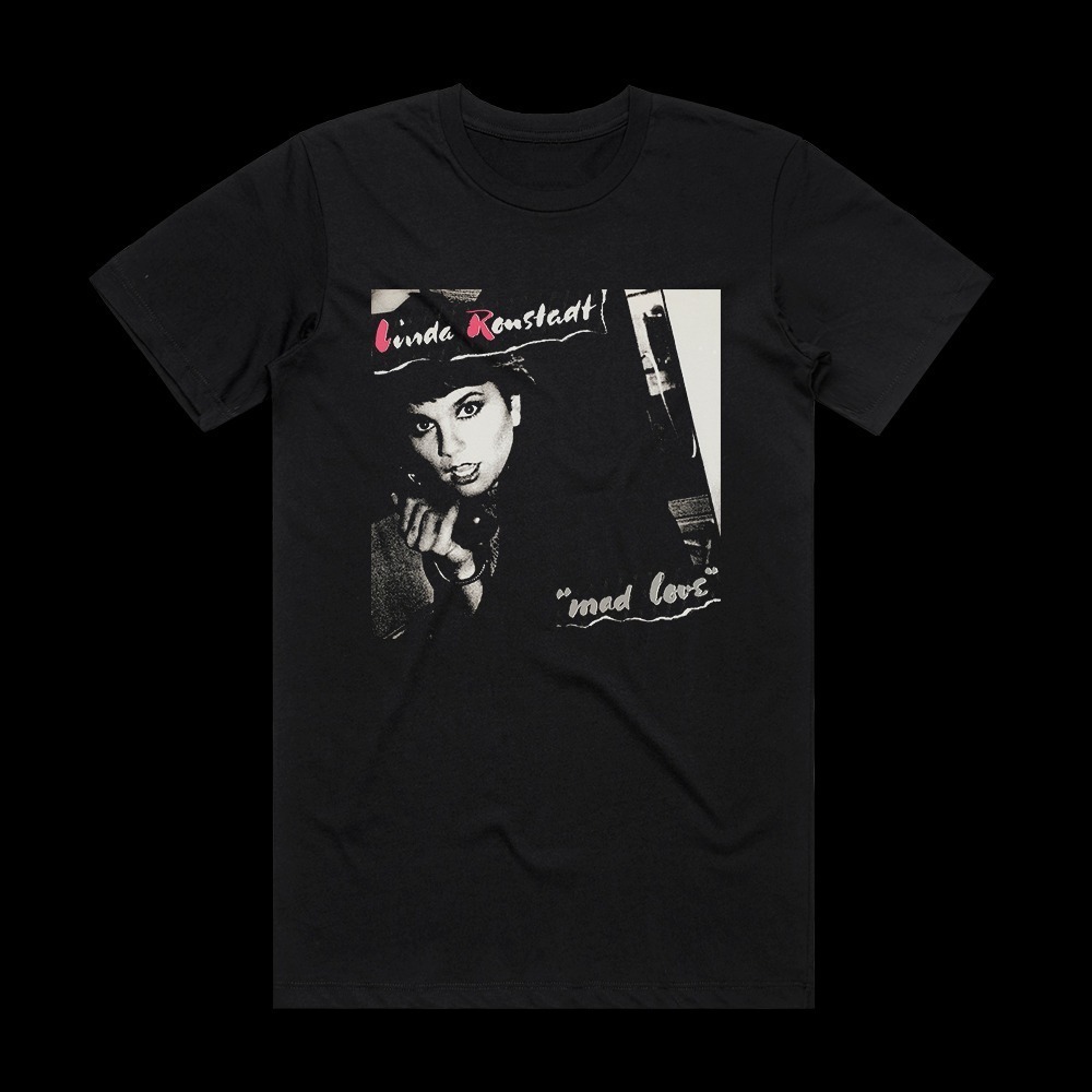 Linda Ronstadt Mad Love Album Cover T-Shirt
